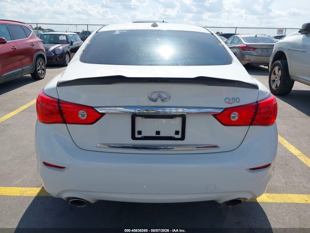 2017 Infiniti Q50 3.0t Premium მანქანა იყიდება აუქციონზე, vin: JN1EV7APXHM743266, აუქციონის ნომერი: 45836395