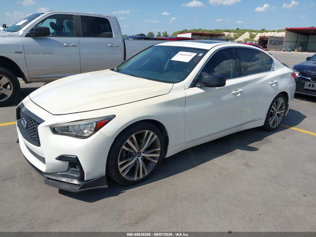 2017 Infiniti Q50 3.0t Premium მანქანა იყიდება აუქციონზე, vin: JN1EV7APXHM743266, აუქციონის ნომერი: 45836395