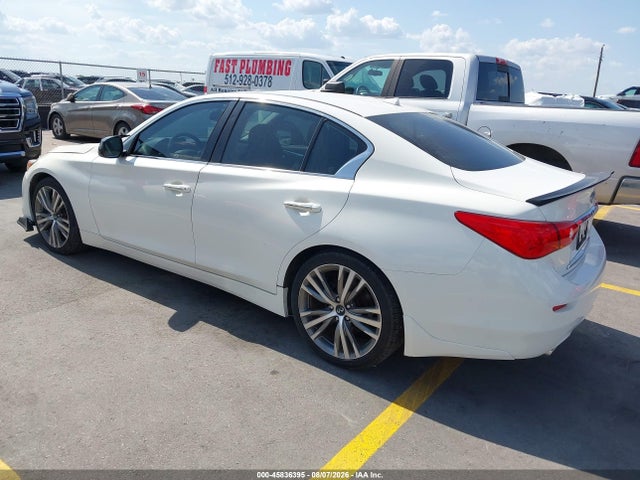 2017 Infiniti Q50 3.0t Premium მანქანა იყიდება აუქციონზე, vin: JN1EV7APXHM743266, აუქციონის ნომერი: 45836395