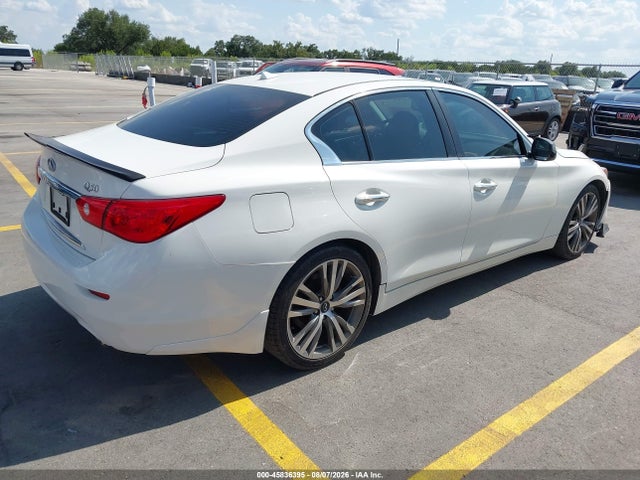 2017 Infiniti Q50 3.0t Premium მანქანა იყიდება აუქციონზე, vin: JN1EV7APXHM743266, აუქციონის ნომერი: 45836395