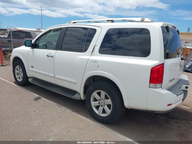 Aukcja sprzedaży 2008 Nissan Armada Se, vin: 5N1AA08D08N611617, numer aukcji: 45836399
