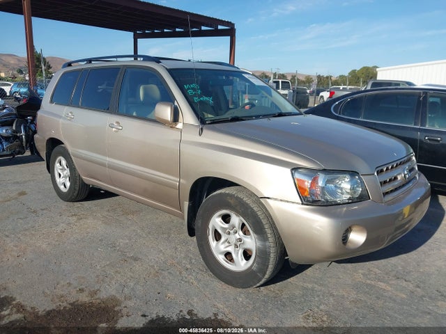 45836425 :رقم المزاد ، JTEDD21AX60155359 vin ، 2006 Toyota Highlander مزاد بيع
