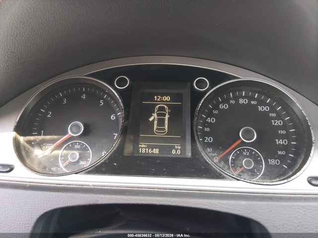 2012 Volkswagen Cc Sport მანქანა იყიდება აუქციონზე, vin: WVWMP7AN1CE505598, აუქციონის ნომერი: 45836632