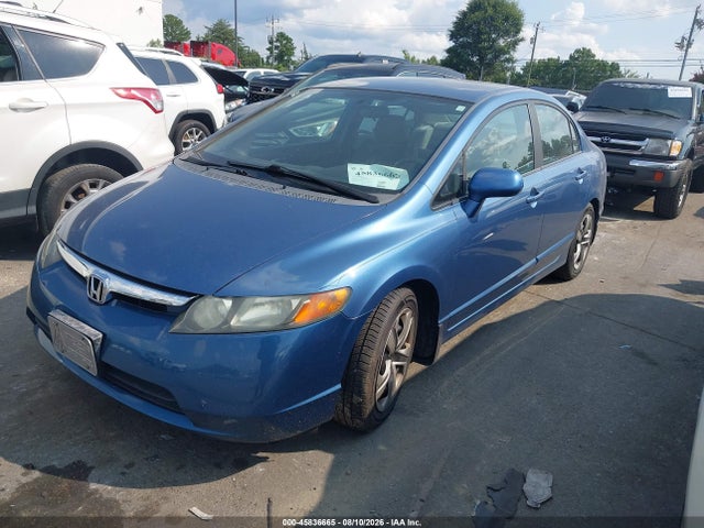 2008 Honda Civic Lx მანქანა იყიდება აუქციონზე, vin: 1HGFA16578L047845, აუქციონის ნომერი: 45836665