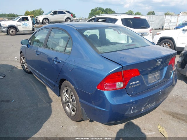 2008 Honda Civic Lx მანქანა იყიდება აუქციონზე, vin: 1HGFA16578L047845, აუქციონის ნომერი: 45836665