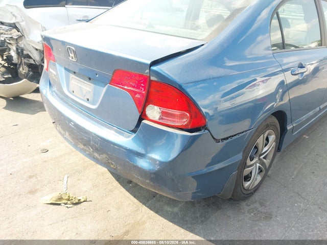 2008 Honda Civic Lx მანქანა იყიდება აუქციონზე, vin: 1HGFA16578L047845, აუქციონის ნომერი: 45836665
