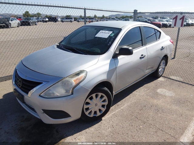 2015 Nissan Versa 1.6 S მანქანა იყიდება აუქციონზე, vin: 3N1CN7AP8FL875327, აუქციონის ნომერი: 45836690