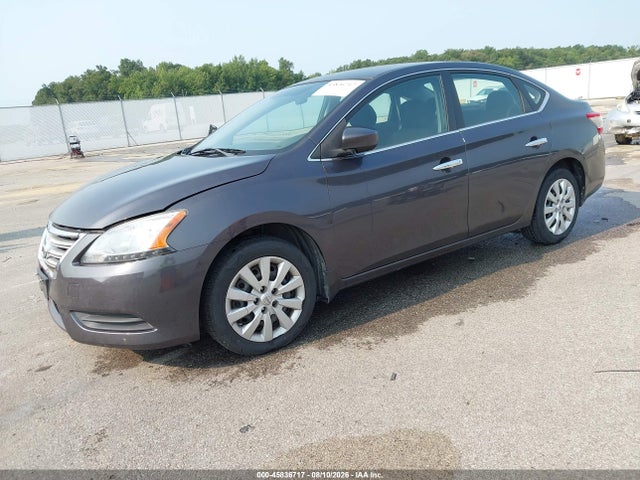 2014 Nissan Sentra Fe+ S/fe+ Sv/s/sl/sr/sv მანქანა იყიდება აუქციონზე, vin: 1N4AB7AP7EN850520, აუქციონის ნომერი: 45836717