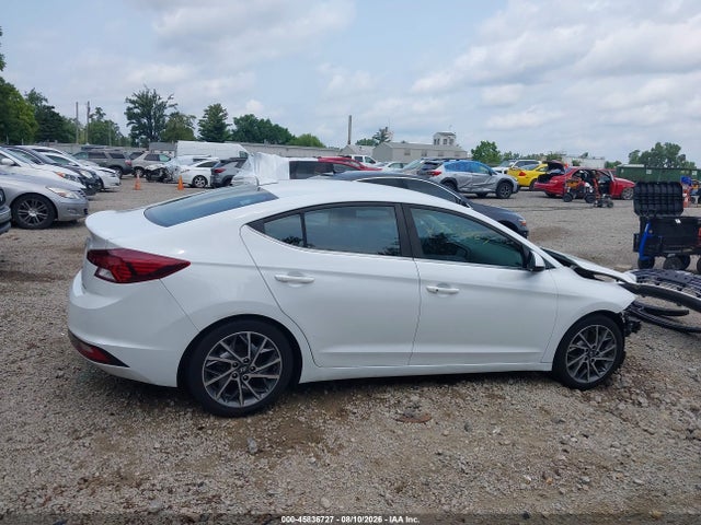 Aukcja sprzedaży 2019 Hyundai Elantra Limited, vin: 5NPD84LFXKH454764, numer aukcji: 45836727
