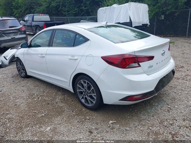 Aukcja sprzedaży 2019 Hyundai Elantra Limited, vin: 5NPD84LFXKH454764, numer aukcji: 45836727