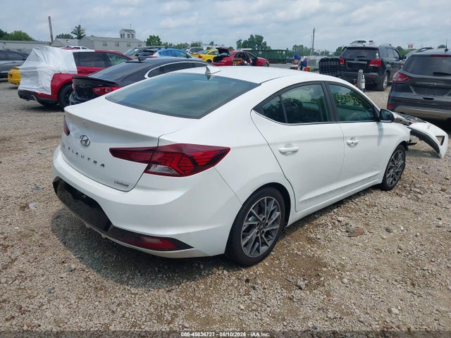 Aukcja sprzedaży 2019 Hyundai Elantra Limited, vin: 5NPD84LFXKH454764, numer aukcji: 45836727