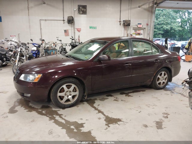 2006 Hyundai Sonata Gls V6/lx V6 მანქანა იყიდება აუქციონზე, vin: 5NPEU46F86H038620, აუქციონის ნომერი: 45836779