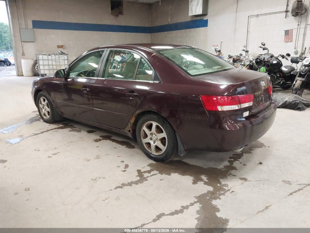 2006 Hyundai Sonata Gls V6/lx V6 მანქანა იყიდება აუქციონზე, vin: 5NPEU46F86H038620, აუქციონის ნომერი: 45836779