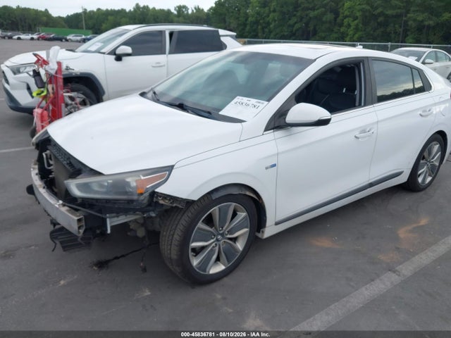 2017 Hyundai Ioniq Hybrid Limited მანქანა იყიდება აუქციონზე, vin: KMHC85LC9HU040098, აუქციონის ნომერი: 45836781