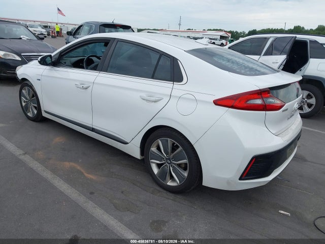 2017 Hyundai Ioniq Hybrid Limited მანქანა იყიდება აუქციონზე, vin: KMHC85LC9HU040098, აუქციონის ნომერი: 45836781
