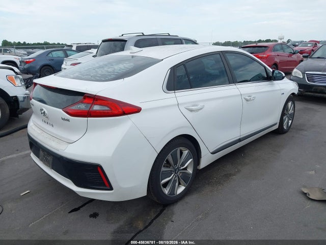2017 Hyundai Ioniq Hybrid Limited მანქანა იყიდება აუქციონზე, vin: KMHC85LC9HU040098, აუქციონის ნომერი: 45836781