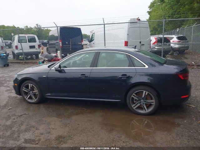 2018 Audi A4 2.0t Premium მანქანა იყიდება აუქციონზე, vin: WAUENAF45JA139492, აუქციონის ნომერი: 45836834