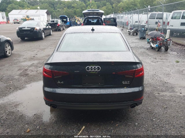 2018 Audi A4 2.0t Premium მანქანა იყიდება აუქციონზე, vin: WAUENAF45JA139492, აუქციონის ნომერი: 45836834