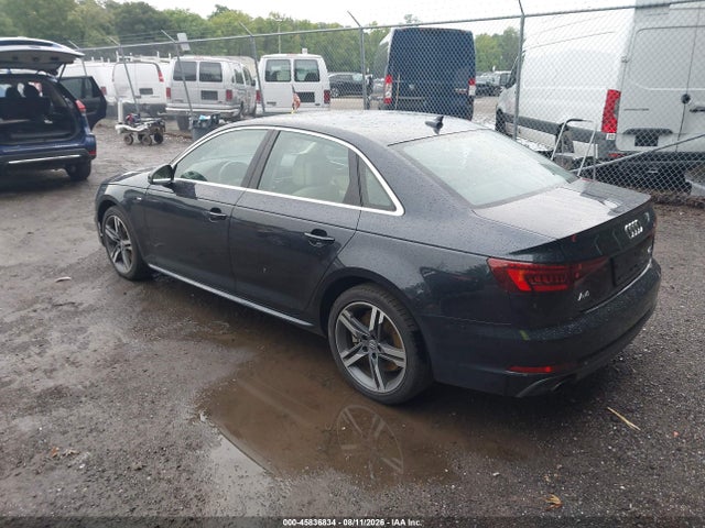 2018 Audi A4 2.0t Premium მანქანა იყიდება აუქციონზე, vin: WAUENAF45JA139492, აუქციონის ნომერი: 45836834