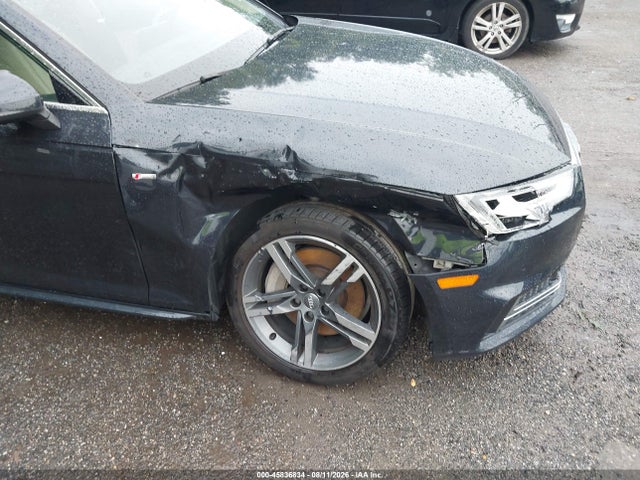 2018 Audi A4 2.0t Premium მანქანა იყიდება აუქციონზე, vin: WAUENAF45JA139492, აუქციონის ნომერი: 45836834