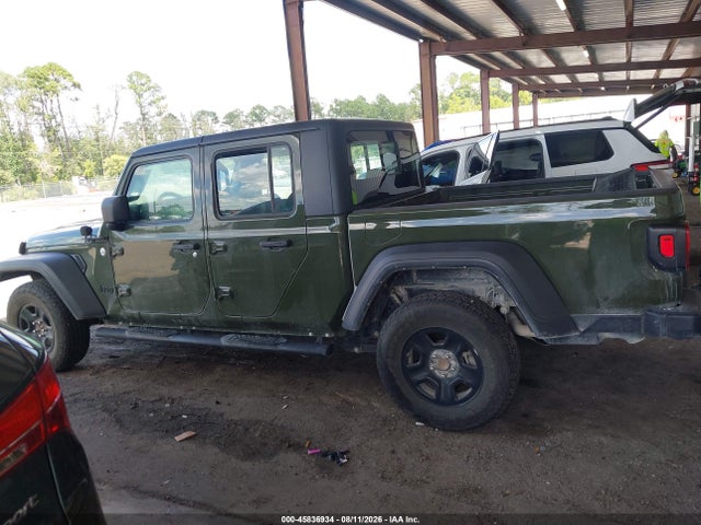 45836934 :رقم المزاد ، 1C6HJTAG8ML585323 vin ، 2021 Jeep Gladiator Sport 4x4 مزاد بيع