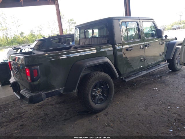 45836934 :رقم المزاد ، 1C6HJTAG8ML585323 vin ، 2021 Jeep Gladiator Sport 4x4 مزاد بيع