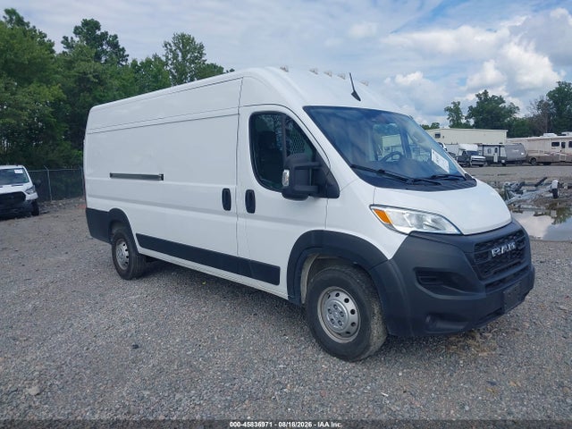 Auction sale of the 2023 Ram Promaster 3500 Cargo Van High Roof 159 Wb Ext, vin: 3C6MRVJG9PE555733, lot number: 45836971