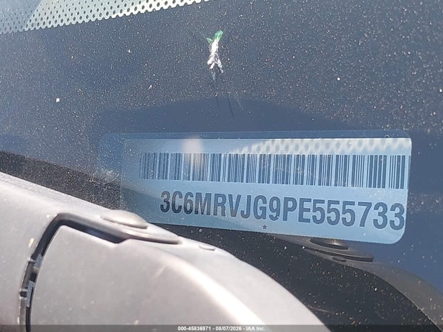 Продаж на аукціоні авто 2023 Ram Promaster 3500 Cargo Van High Roof 159 Wb Ext, vin: 3C6MRVJG9PE555733, номер лоту: 45836971