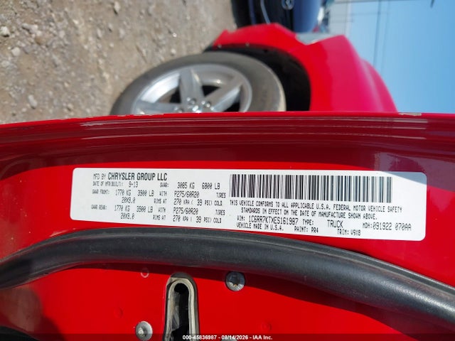Продажа на аукционе авто 2014 Ram 1500 Express, vin: 1C6RR7KTXES161987, номер лота: 45836987