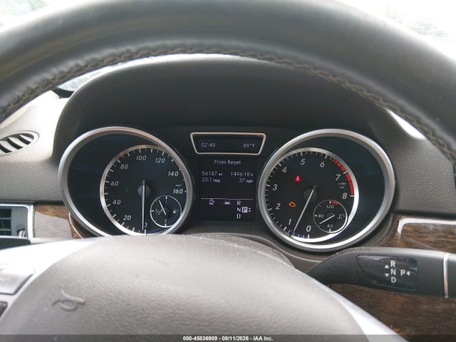 45836989 :رقم المزاد ، 4JGDA5HB1CA034816 vin ، 2012 Mercedes-benz Ml 350 4matic مزاد بيع
