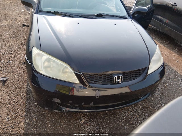 2005 Honda Civic Lx მანქანა იყიდება აუქციონზე, vin: 1HGEM22535L044578, აუქციონის ნომერი: 45836998