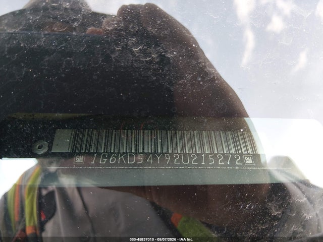 Aukcja sprzedaży 2002 Cadillac Deville, vin: 1G6KD54Y92U215272, numer aukcji: 45837010