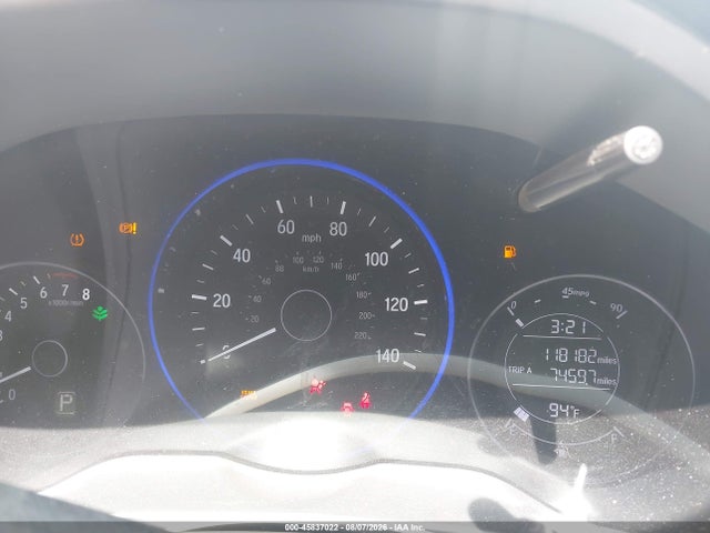 2022 Honda Hr-v 2wd Lx მანქანა იყიდება აუქციონზე, vin: 3CZRU5H35NM741458, აუქციონის ნომერი: 45837022