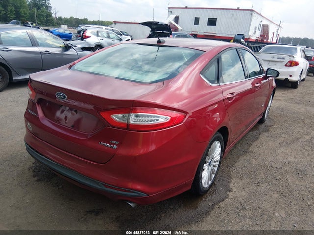45837083 :رقم المزاد ، 3FA6P0LU1DR368431 vin ، 2013 Ford Fusion Hybrid Se مزاد بيع