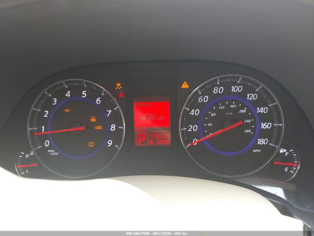 2011 Infiniti Fx35 მანქანა იყიდება აუქციონზე, vin: JN8AS1MW6BM732751, აუქციონის ნომერი: 45837086