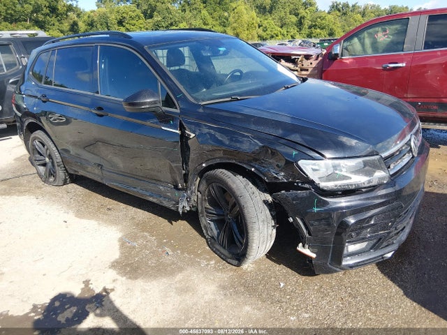 45837093 :رقم المزاد ، 3VV3B7AX3KM134787 vin ، 2019 Volkswagen Tiguan 2.0t Se/2.0t Sel/2.0t Sel R-line/2.0t Sel R-line Black مزاد بيع