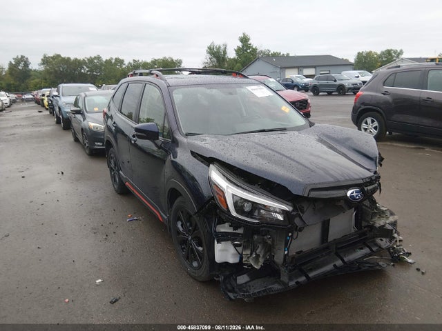 2021 Subaru Forester Sport მანქანა იყიდება აუქციონზე, vin: JF2SKARC8MH477760, აუქციონის ნომერი: 45837099