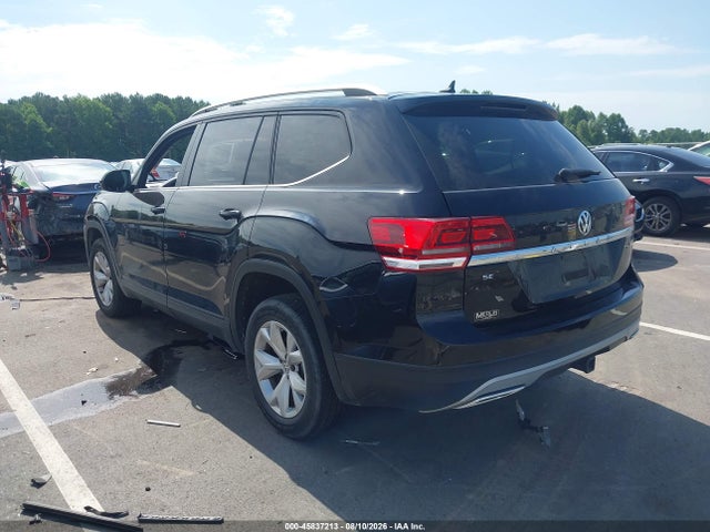 45837213 :رقم المزاد ، 1V2WR2CA0KC518593 vin ، 2019 Volkswagen Atlas 3.6l V6 Se W/technology مزاد بيع
