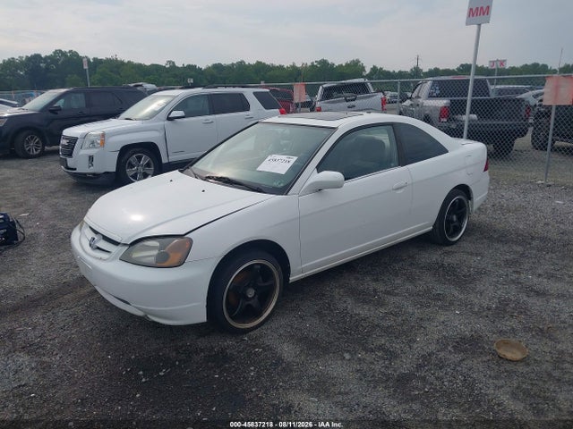 45837218 :رقم المزاد ، 1HGEM22931L088299 vin ، 2001 Honda Civic Ex مزاد بيع