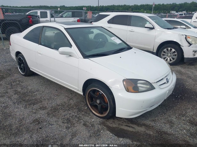 45837218 :رقم المزاد ، 1HGEM22931L088299 vin ، 2001 Honda Civic Ex مزاد بيع