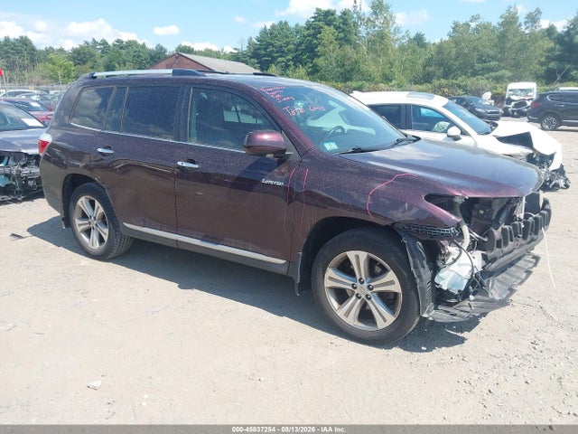 Продажа на аукционе авто 2012 Toyota Highlander Limited V6, vin: 5TDYK3EH7CS074787, номер лота: 45837254