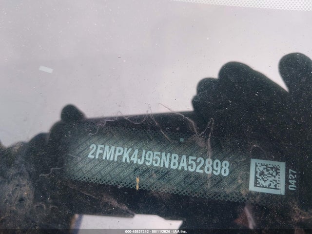 Aukcja sprzedaży 2022 Ford Edge Sel, vin: 2FMPK4J95NBA52898, numer aukcji: 45837282
