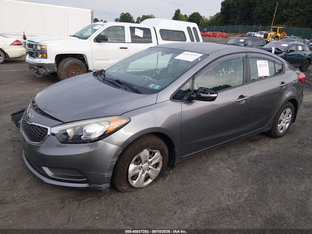 45837293 :رقم المزاد ، KNAFX4A65G5513030 vin ، 2016 Kia Forte Lx مزاد بيع