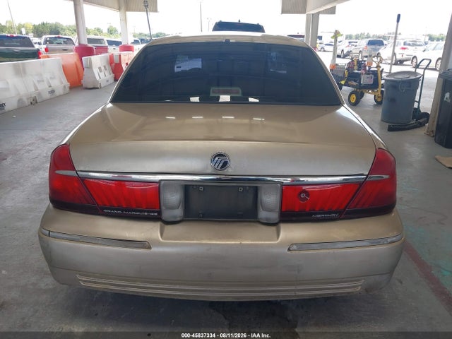 2000 Mercury Grand Marquis Gs მანქანა იყიდება აუქციონზე, vin: 2MEFM74W5YX644966, აუქციონის ნომერი: 45837334