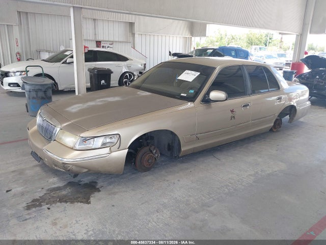 2000 Mercury Grand Marquis Gs მანქანა იყიდება აუქციონზე, vin: 2MEFM74W5YX644966, აუქციონის ნომერი: 45837334