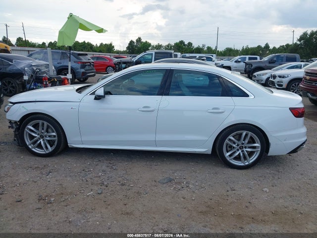 Продаж на аукціоні авто 2024 Audi A4 Premium Plus 45 Tfsi S Line Quattro S Tronic, vin: WAUEAAF4XRN008994, номер лоту: 45837517