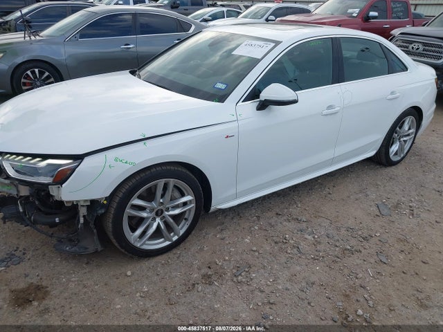 Продаж на аукціоні авто 2024 Audi A4 Premium Plus 45 Tfsi S Line Quattro S Tronic, vin: WAUEAAF4XRN008994, номер лоту: 45837517
