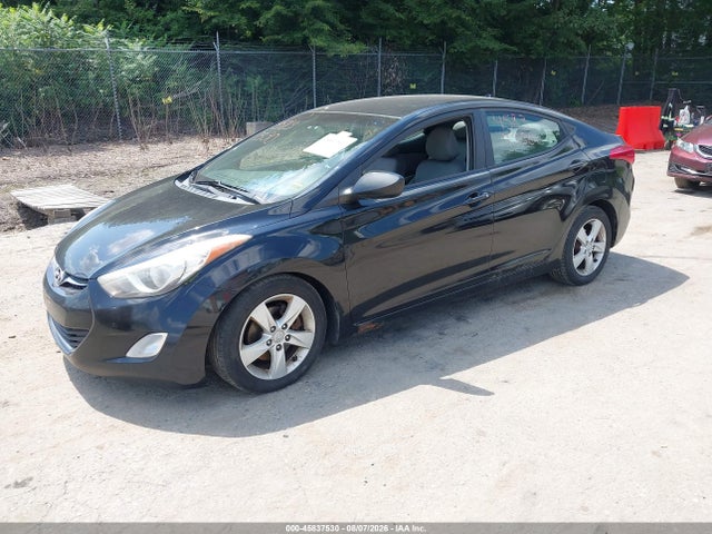 2012 Hyundai Elantra Gls მანქანა იყიდება აუქციონზე, vin: 5NPDH4AEXCH078062, აუქციონის ნომერი: 45837530
