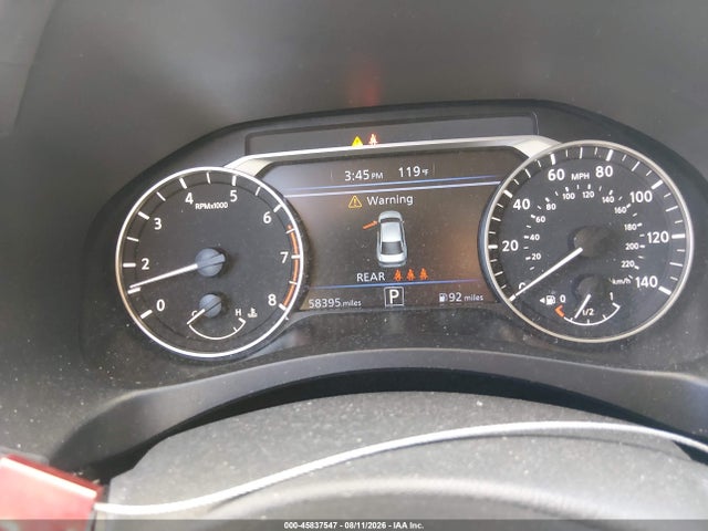 45837547 :رقم المزاد ، 1N4BL4DV5RN432053 vin ، 2024 Nissan Altima Sv Fwd مزاد بيع