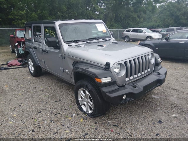 45837575 :رقم المزاد ، 1C4HJXDN5KW652174 vin ، 2019 Jeep Wrangler Unlimited Sport S 4x4 مزاد بيع